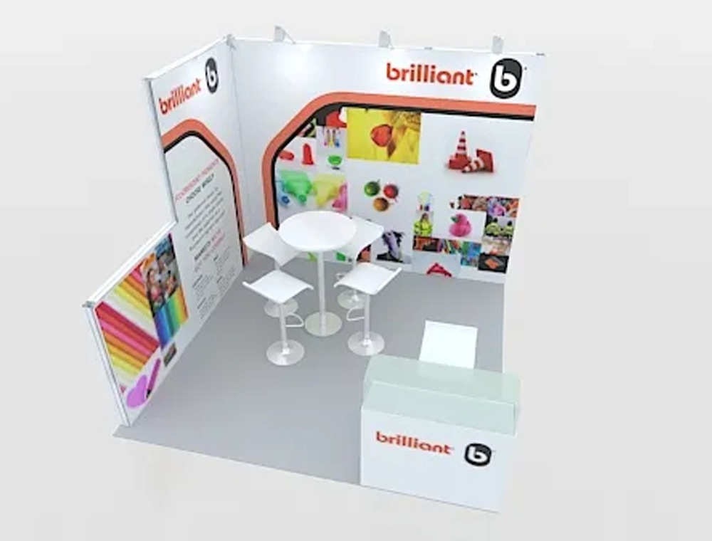 Custom 10x10 booth design ideas